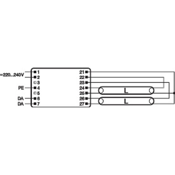 QUICKTRONIC® INTELLIGENT DALI DIM T8 2X36 DIM image 9