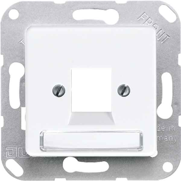 Centre plate for modular jack sockets 169-15NWEWW image 4