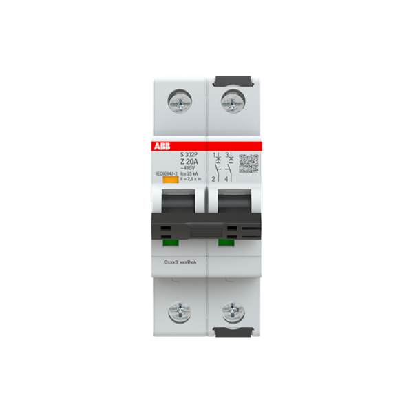 S302P-Z20 Miniature Circuit Breaker - 2P - Z - 20 A image 10