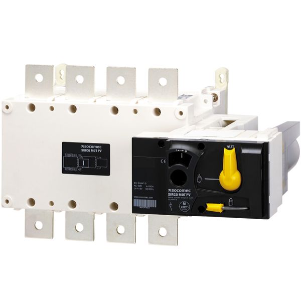 Remotely operated Load break switch  SIRCO MOT AT 230VAC 4P 160A image 1