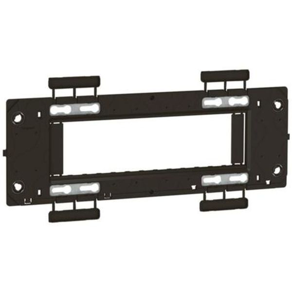 Support frame Arteor - for German/French boxes - 6 horizontal modules image 1