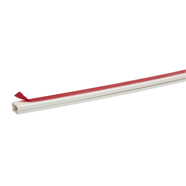 Ultra - mini trunking - 25 x 25 mm - PVC - white - 2 m image 4