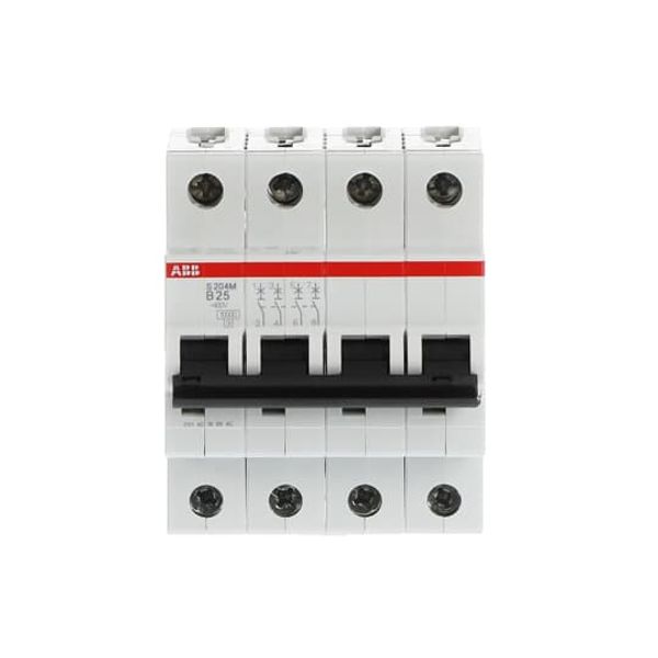 S204M-B25 Miniature Circuit Breaker - 4P - B - 25 A image 6