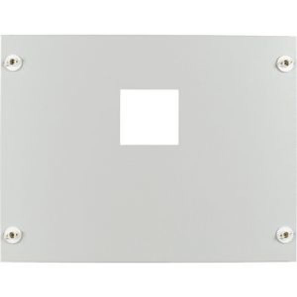 Mounting plate + front plate for HxW=300x800mm, NZM1, vertical image 2