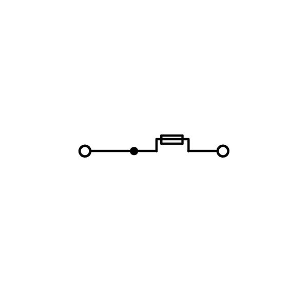 2-conductor fuse terminal block for automotive blade-style fuses with image 3