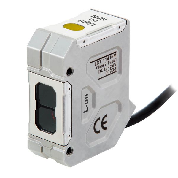 Photoelectric sensor, rectangular housing, stainless steel, oil-resist E3ZR0002A image 2