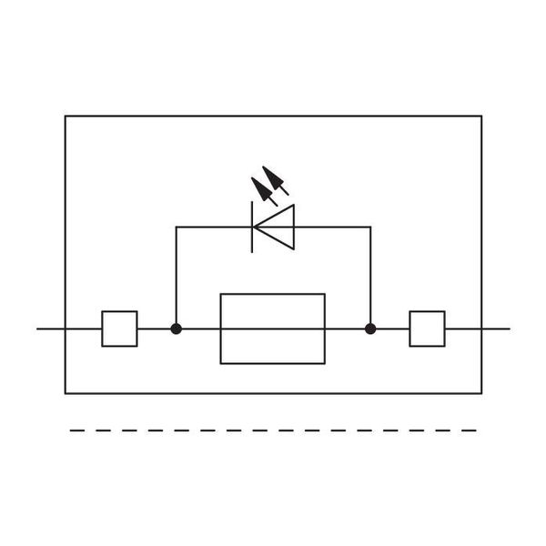 2-conductor fuse terminal block with pivoting fuse holder with end pla image 5