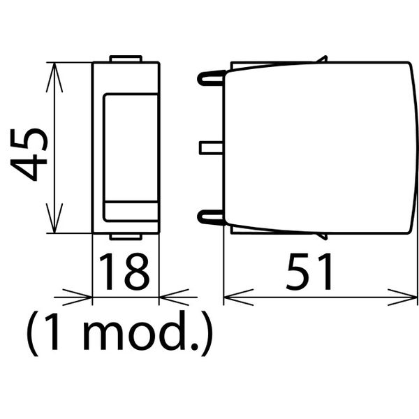 Varistor-based protection module f. DEHNguard S image 2