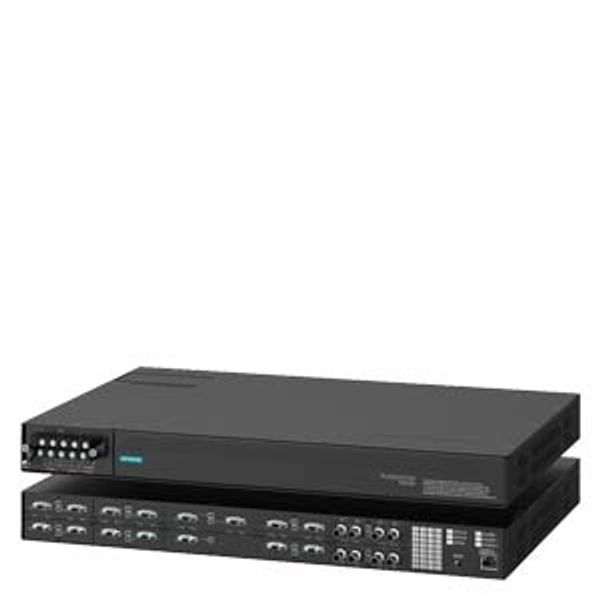 The RUGGEDCOM M2100 is a 19-Port MIL-STD hardened, fully managed, modular, Ethernet switch; 128-bit Encryption.  6GK6021-0MK00-0AA0 image 2