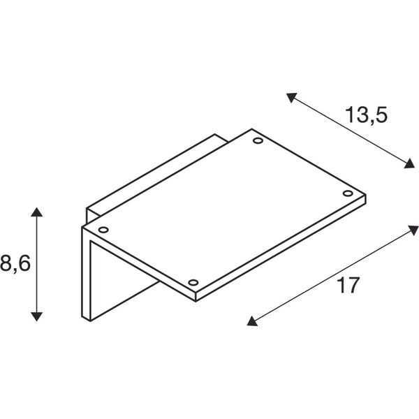 LED SENSOR WL, Outdoor wall light, IP44, weiá, 3000K image 3