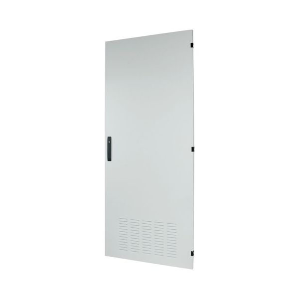 Section wide door, ventilated, left, HxW=2000x800mm, IP42, grey image 6