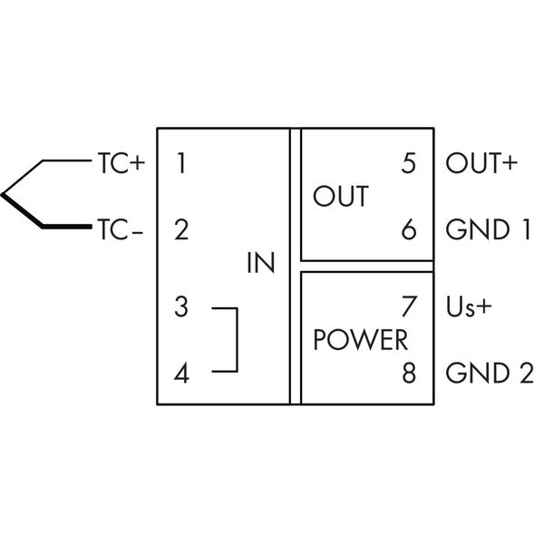 Temperature signal conditioner for thermocouples Current and voltage o image 4