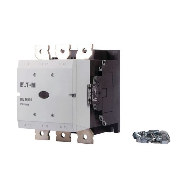 Contactor, 380 V 400 V 265 kW, 2 N/O, 2 NC, RAC 500: 250 - 500 V 40 - 60 Hz/250 - 700 V DC, AC and DC operation, Screw connection image 9