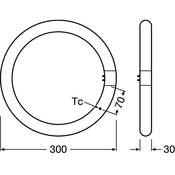 SubstiTUBE® T9 EM 32 20 W/6500 K G10q image 5