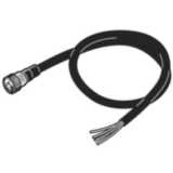 I/O power cable for DRT2 environment resistive terminal, straight 7/8" XS4F0003D image 1