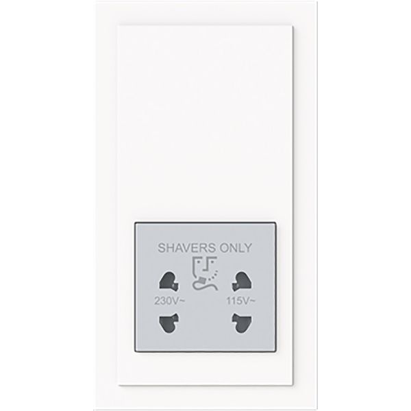 2332 UJBS-44M Shaver socket outlet image 1