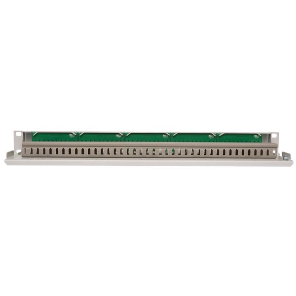 FLEX LINE Telephony Patchpanel 25xMMT-LSA, 19", 1U, RAL7035 image 5