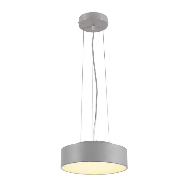 MEDO 30 LED ceiling light, silver-grey, option. suspendable image 3