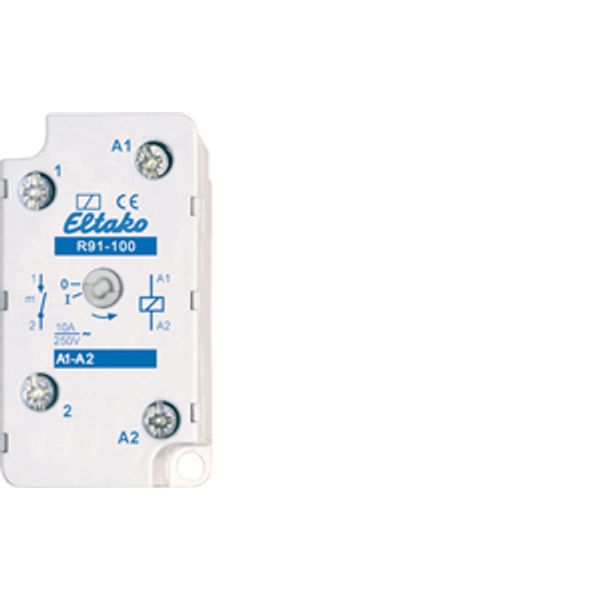 1-pole electromechanical switching relay, 1 NO 10A image 1