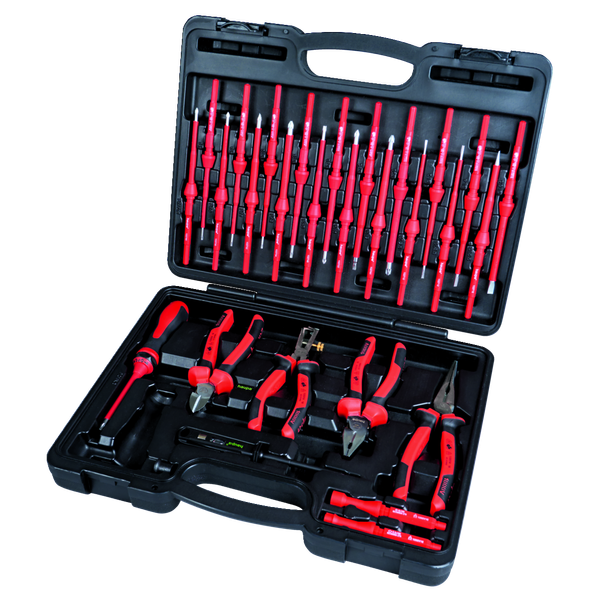 Screwdriver set PZ/FL 1+2 2-piece VDE 1000V slim 2C handle image 36