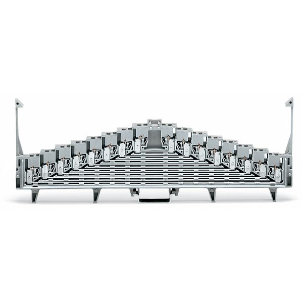 8-level terminal block for matrix patching with locking clips one pote image 2