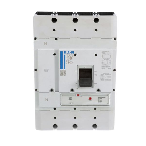 Circuit breaker, 800A, 50kA, 4p/6, 50°C, screw terminal image 3