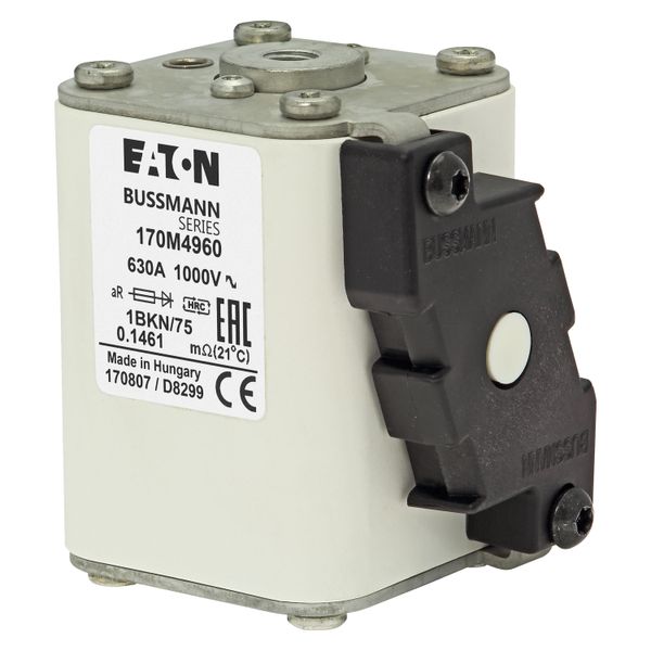 Fuse-link, high speed, 160 A, AC 1000 V, DIN 1, 51 x 69 x 138 mm, aR, DIN, IEC, type K indicator image 4