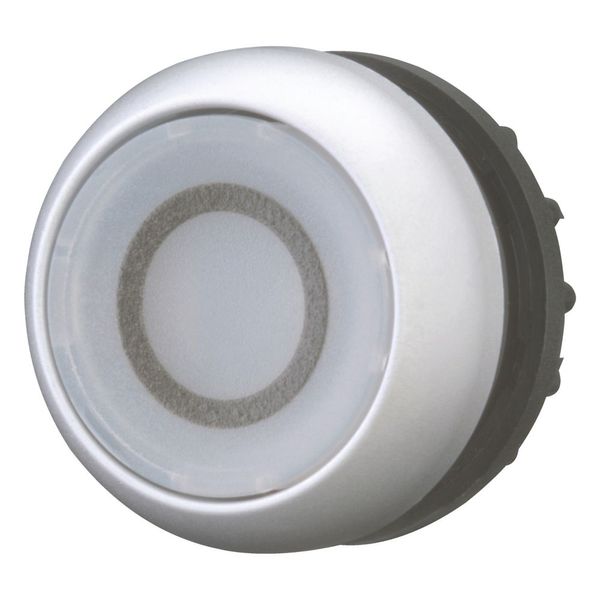 Illuminated pushbutton actuator, RMQ-Titan, Flush, maintained, White, inscribed 0, Bezel: titanium image 11