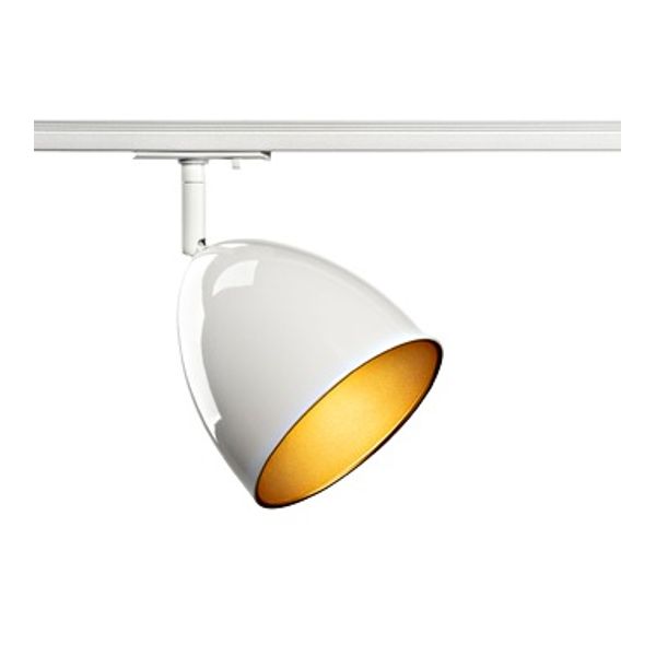 PARA CONE 14, 1 Phasen System Leuchte, GU10, white/gold image 1