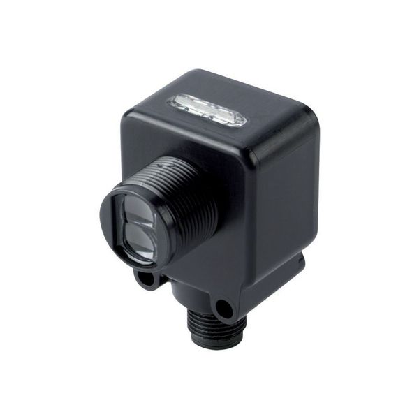 Diffuse reflective sensor, Sn=100mm, 4L, 10-30VDC, light, NPN, PNP, quad 40, insulated material, M12 image 1