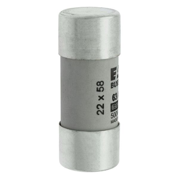 Fuse-link, LV, 63 A, AC 690 V, 22 x 58 mm, gL/gG, IEC image 9