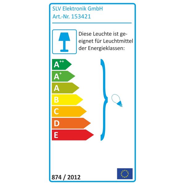 EURO SPOT ES111, GU10, max. 75W, +3P.-adapter, round, white image 7