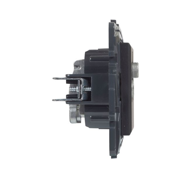 TV-R-SAT SOCKET STAR BLACK image 3