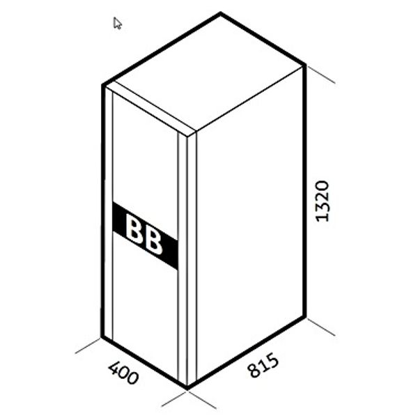 Battery box 480V / 2 x 40 x 9 Ah (incl. batteries) image 1