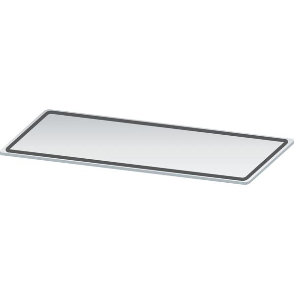 Blank bottom plate with seal, WxD=332x112mm image 3