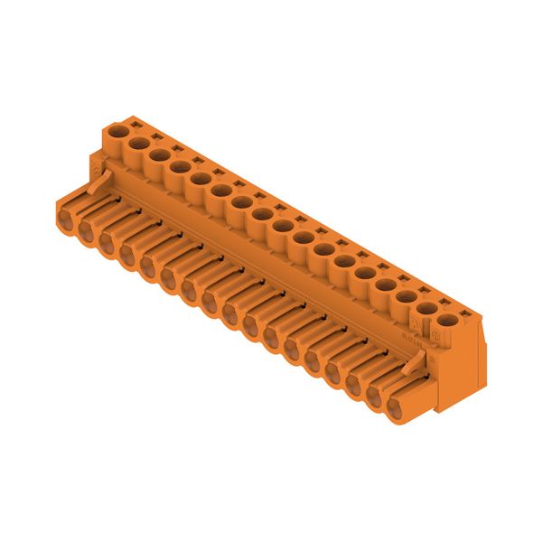 PCB plug-in connector (wire connection), 5.00 mm, Number of poles: 17, image 4