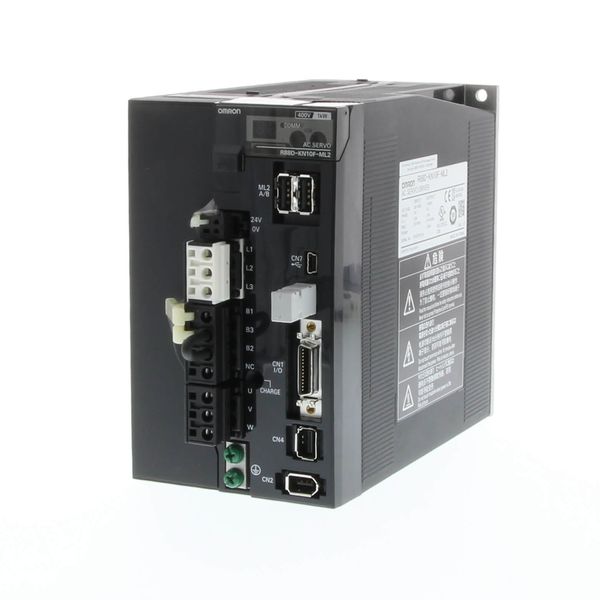 Accurax G5 servo drive, 3~ 400 VAC, MECHATROLINK II type, 5.0 kW R8DK0078A image 2