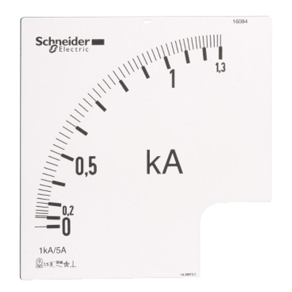 ammeter dial PowerLogic - 1.3 In - ratio 1000/5 A image 2