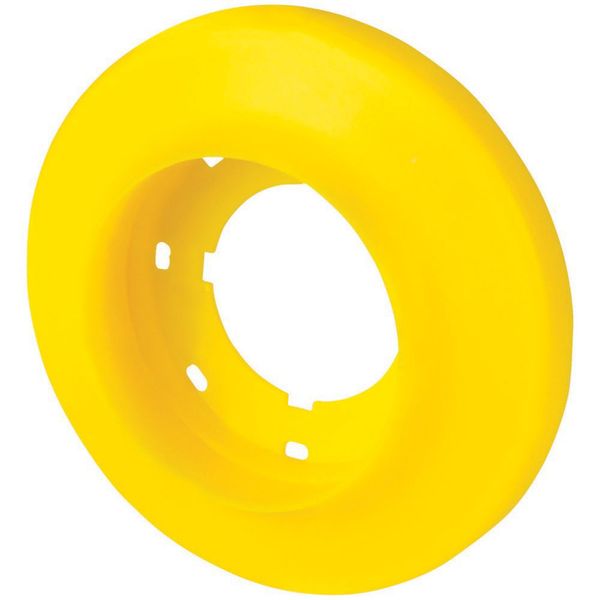 Illuminated ring, LED, 60mm, 230VAC, yellow image 3