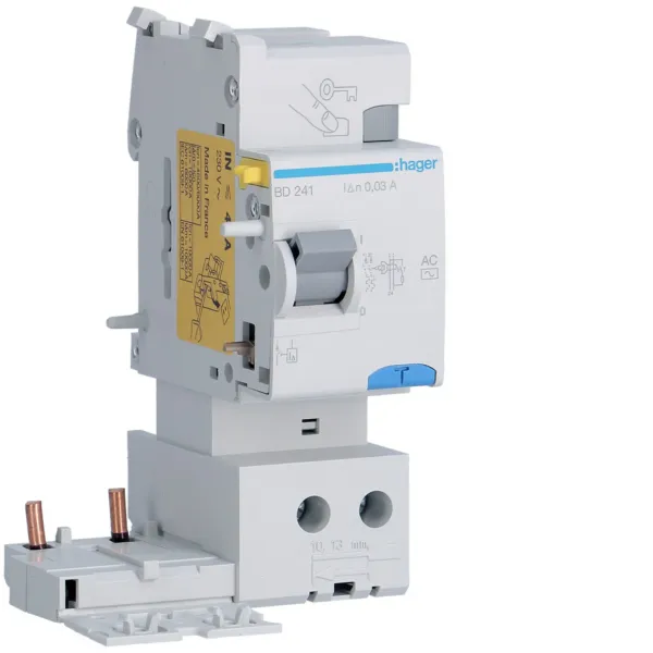 Diff block. 2P 40A 30mA type AC 2M image 1