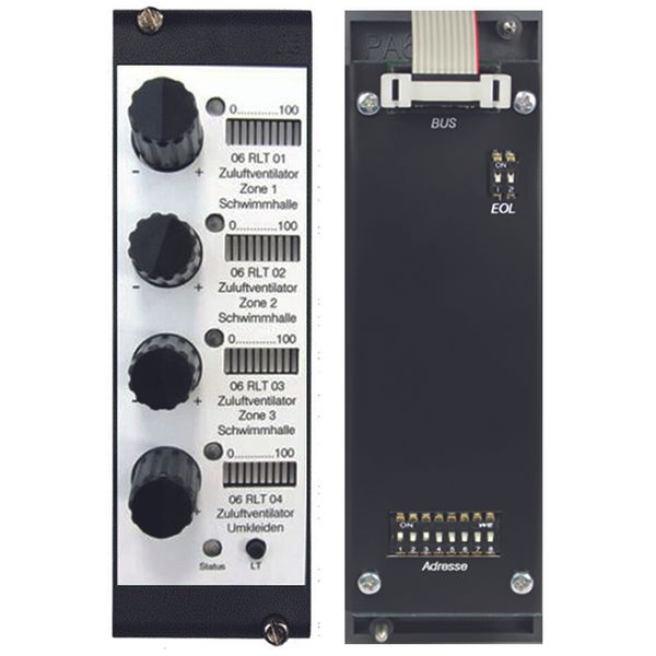 RBT40 Analog Module, 4 rotary encoders, 4 bargraphs image 1