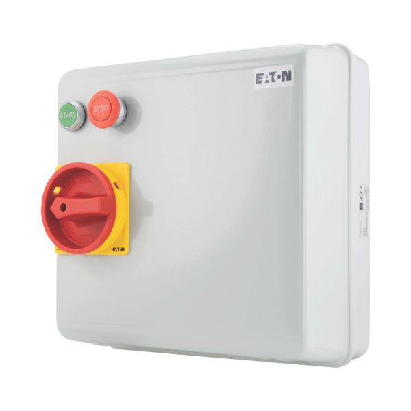 Star delta starter, enclosed, 230 V/15 kW, steel image 1