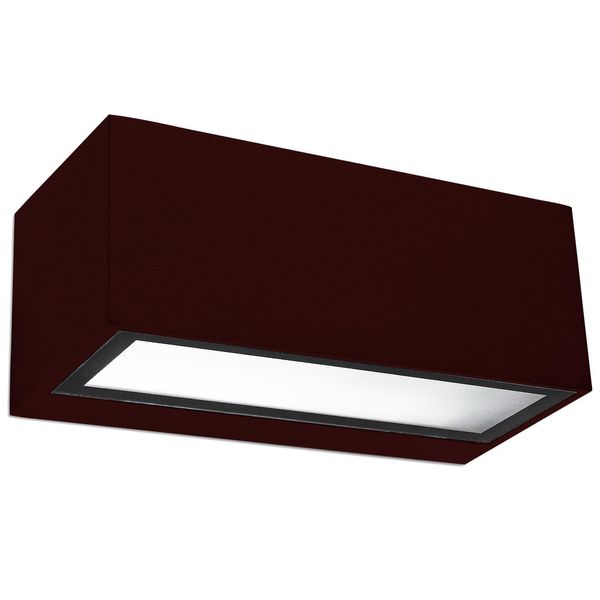 Wall fixture IP54 Nemesis Aluminium 90*220mm E27 60W Urban grey image 1