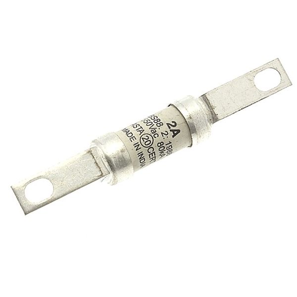 Fuse-link, LV, 2 A, AC 550 V, BS88/A2, 14 x 85 mm, gL/gG, BS image 3