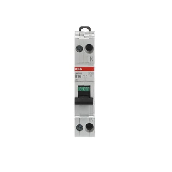 SN201-D20 Miniature circuit breaker - 1+NP - D - 20 A image 4