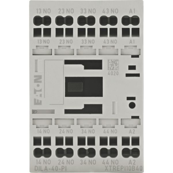 Contactor relay, 220 V 50/60 Hz, 4 N/O, Push in terminals, AC operation image 13