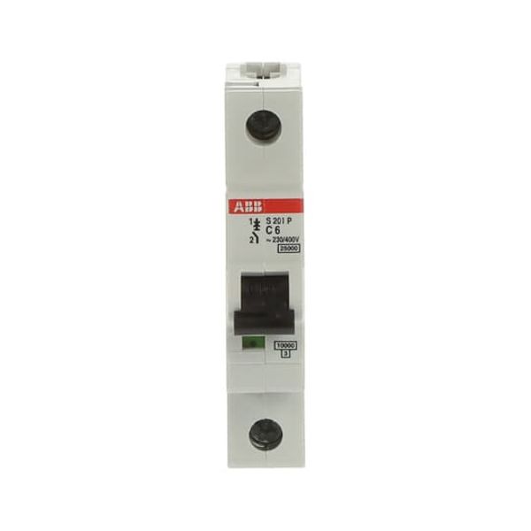 S201P-C6 Miniature Circuit Breaker - 1P - C - 6 A image 2