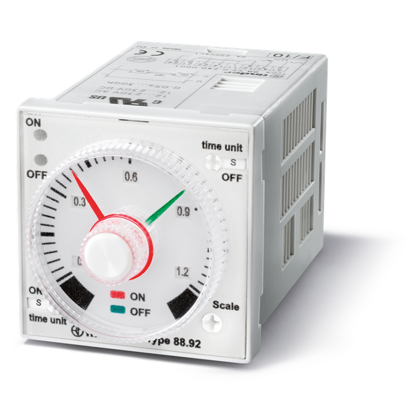 Plug-in Timers mono-function LI/2CO 8A/12...240VUC (88.92.0.240.0001) image 1