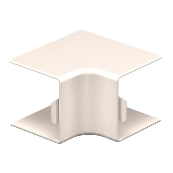 WDK HI40040CW  Inner corner cover, for WDK channel, 40x40mm, creamy white Polyvinyl chloride image 1