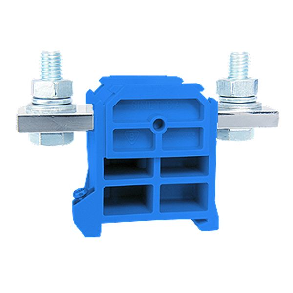 Rail-mounted screw terminal block ZSG1-240.0n blue image 2